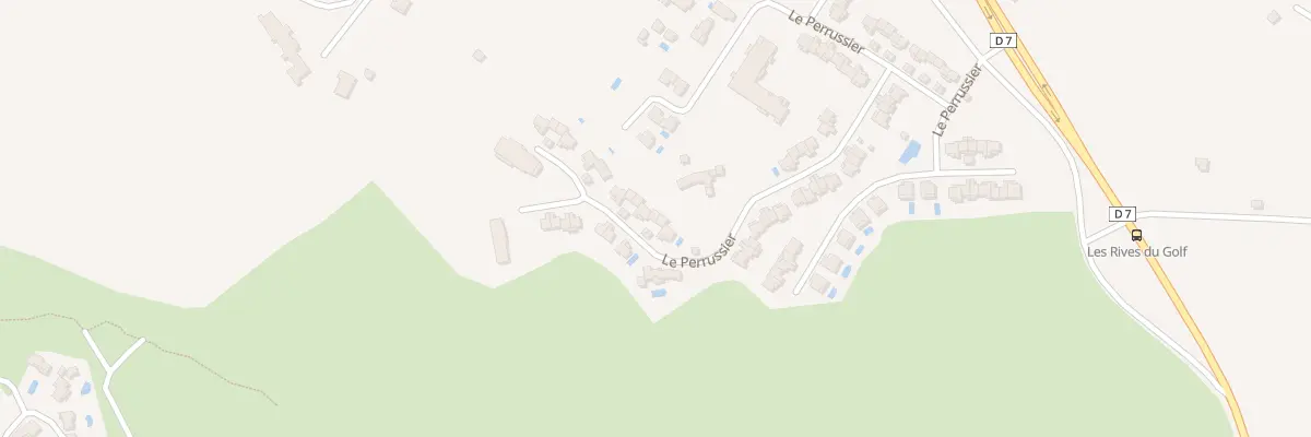 Plan du 19X Le Perrussier à Roquebrune-sur-Argens