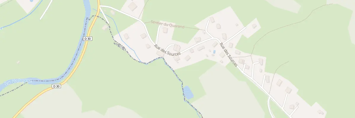 Plan du 12 Rue des Sources à Lépanges-sur-Vologne