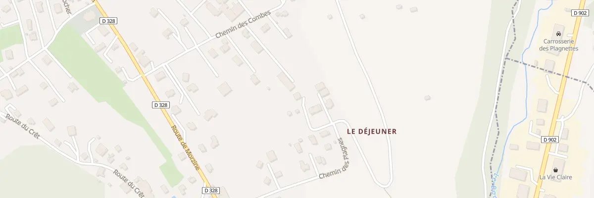 Plan du 291D Che des Plagnes à Essert-Romand