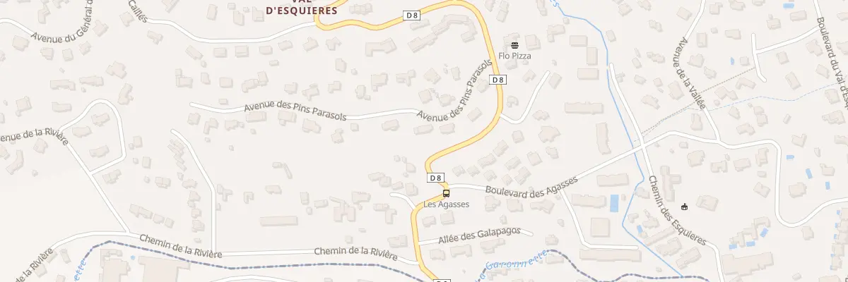 Plan du 113 Av des Pins Parasols à Roquebrune-sur-Argens