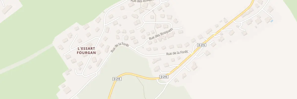 Plan du 12 Rue de la Forêt à Villers-le-Lac