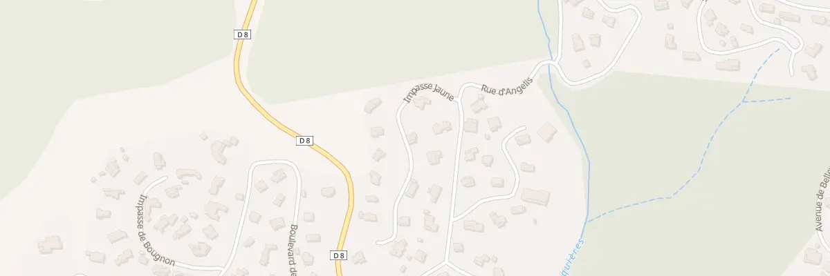 Plan du 101 Imp Jaune à Roquebrune-sur-Argens