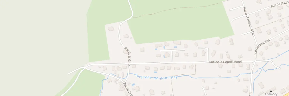Plan du 16 Rue de la Grue à Champey