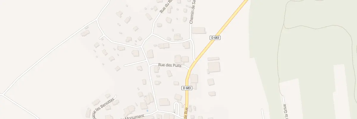 Plan du 21 Rue des Puits à Désandans
