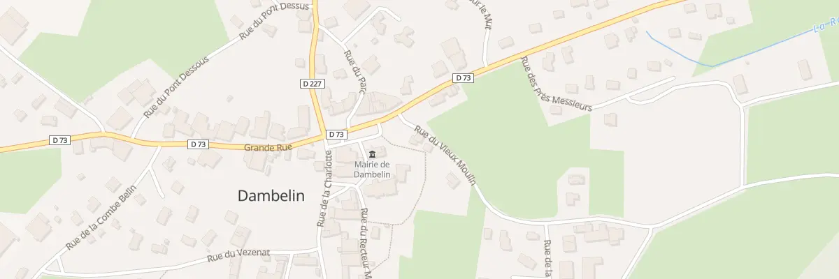 Plan du 5024 Rue du Vieux Moulin à Dambelin