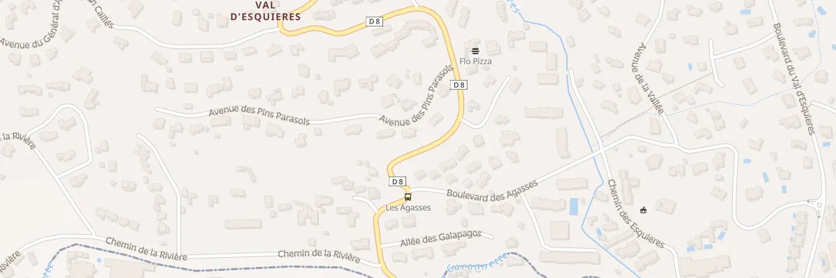 Plan du 89B Av des Pins Parasols à Roquebrune-sur-Argens