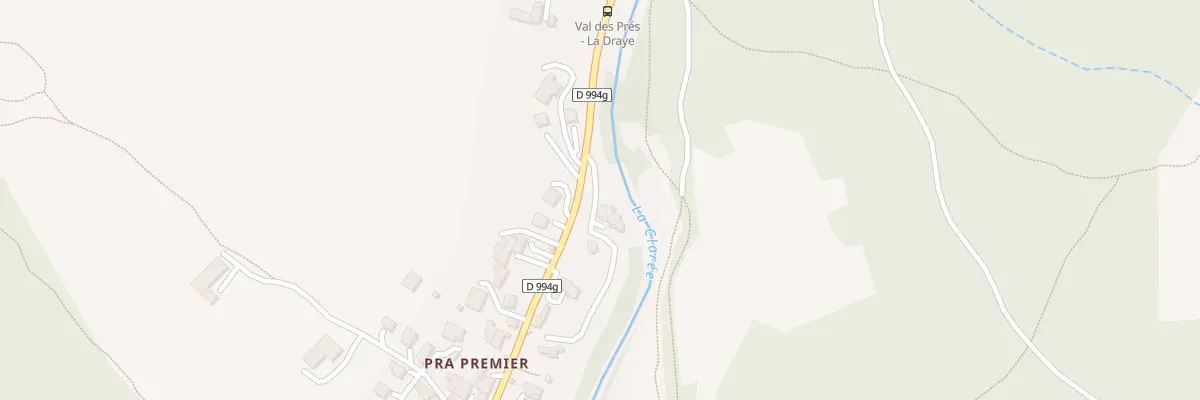 Plan du 5215 La Rousse à Val-des-Prés