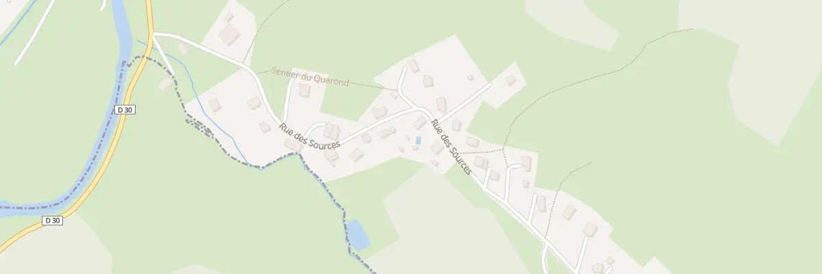 Plan du 16 Rue des Sources à Lépanges-sur-Vologne