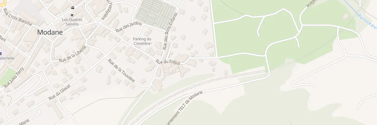 Plan du 167 Rue du fréjus à Modane