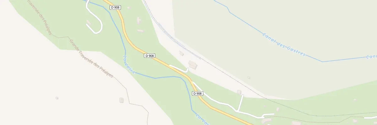 Plan du 7058 Le Deffend à Annot