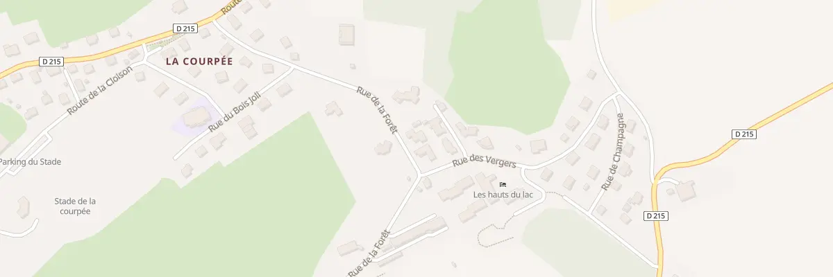 Plan du 36 Rue de la Forêt à Villers-le-Lac
