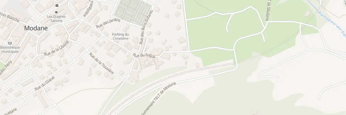 Plan du 209 Rue du fréjus à Modane