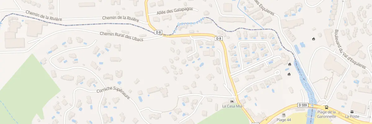 Plan du 9001 Av du Mont Cabasse à Sainte-Maxime