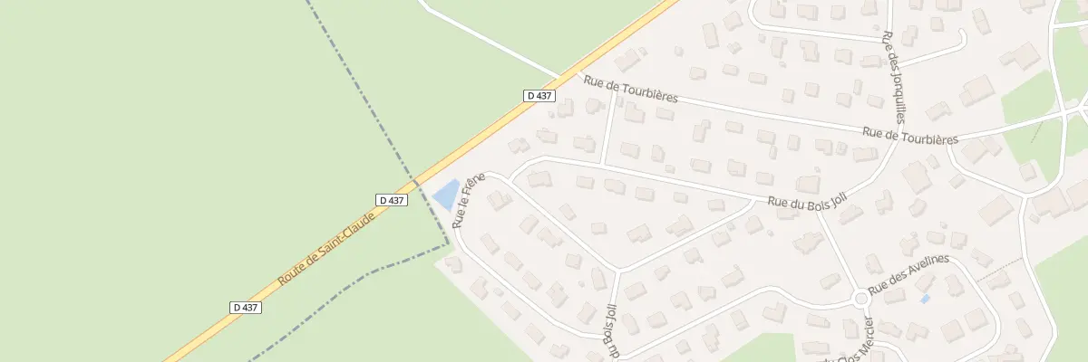 Plan du 17 Rue du Bois Joli à La Chenalotte