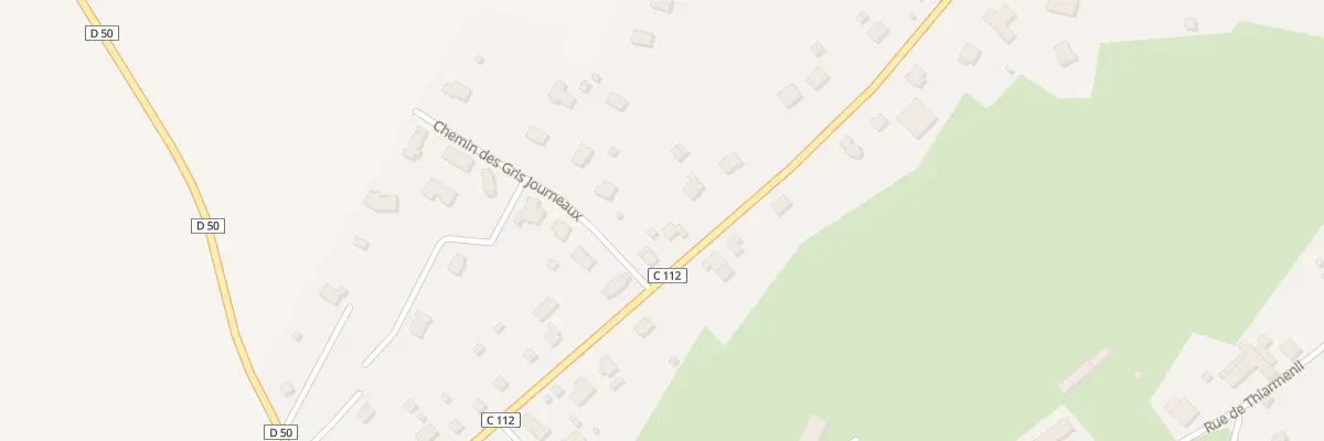 Plan du 34 Rue de la Gare à Jeanménil