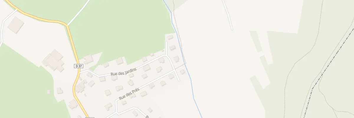 Plan du 5 Rue du Ruisseau au Vernoy