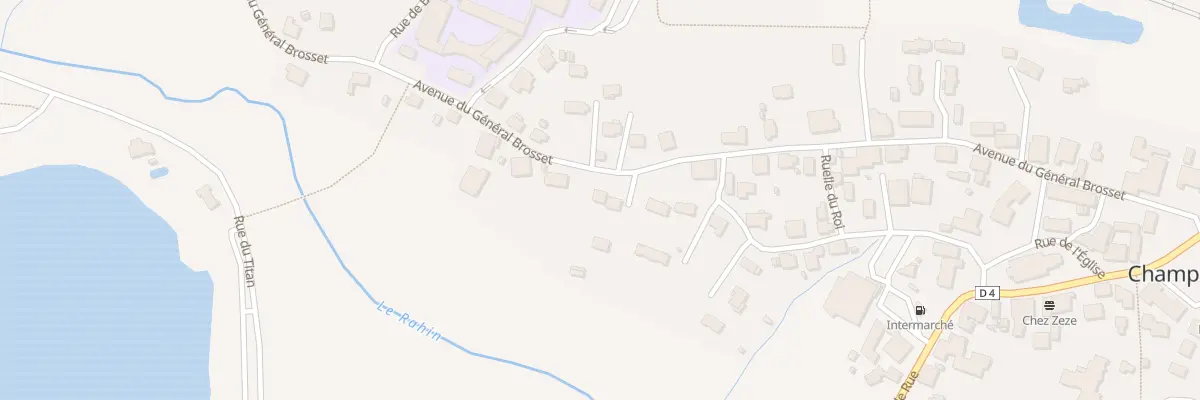 Plan du 17B Av du Gen Brosset à Champagney