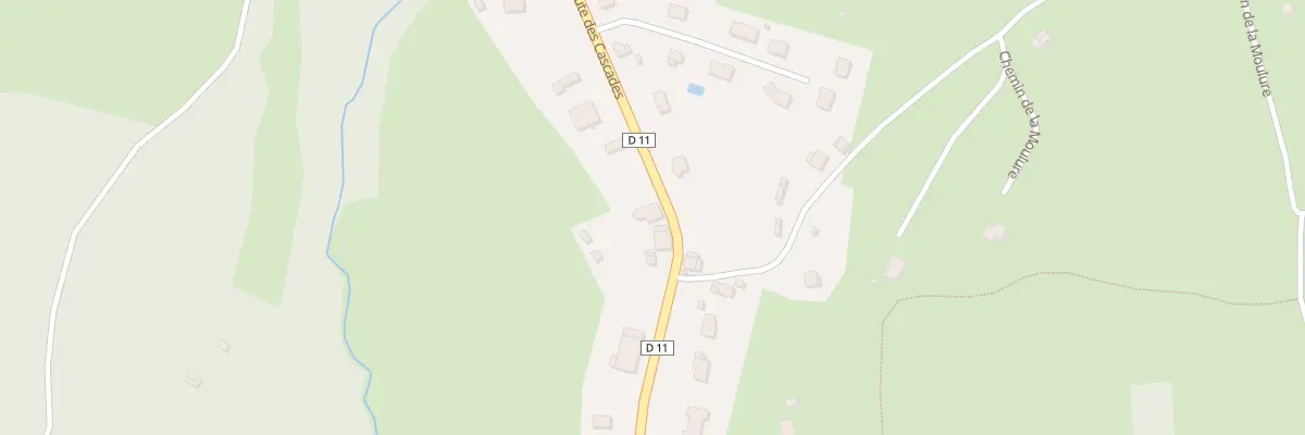 Plan du 51 Rte des Cascades à Tendon