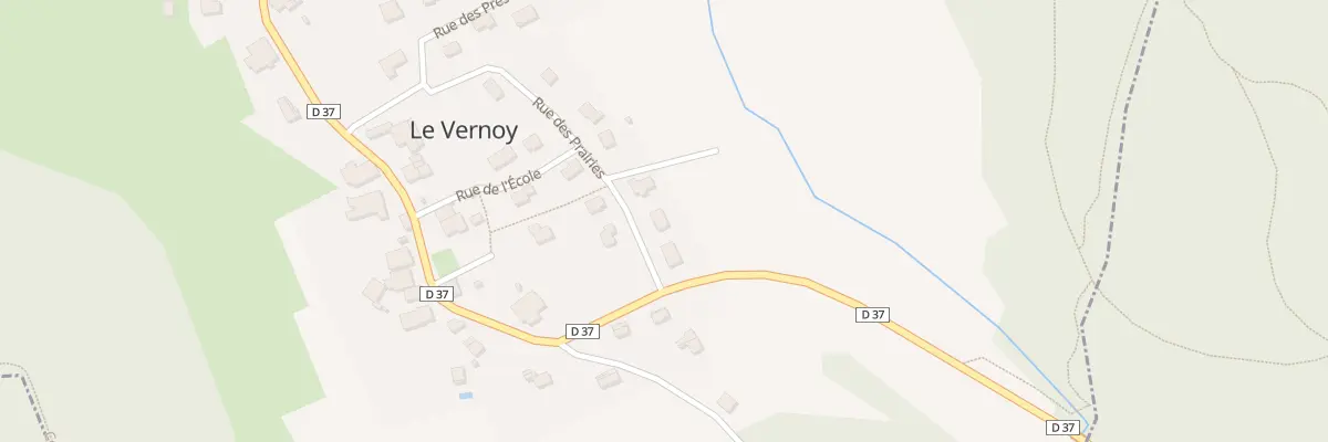Plan du 4 Rue des Prairies au Vernoy