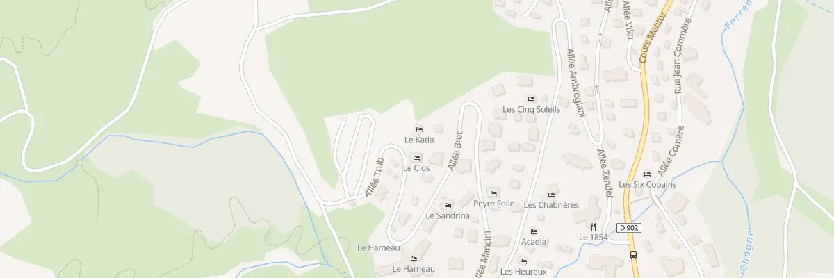 Plan du 122 All Hieronimus à Vars