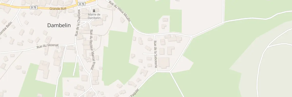 Plan du 4 Rue de la Saboterie à Dambelin
