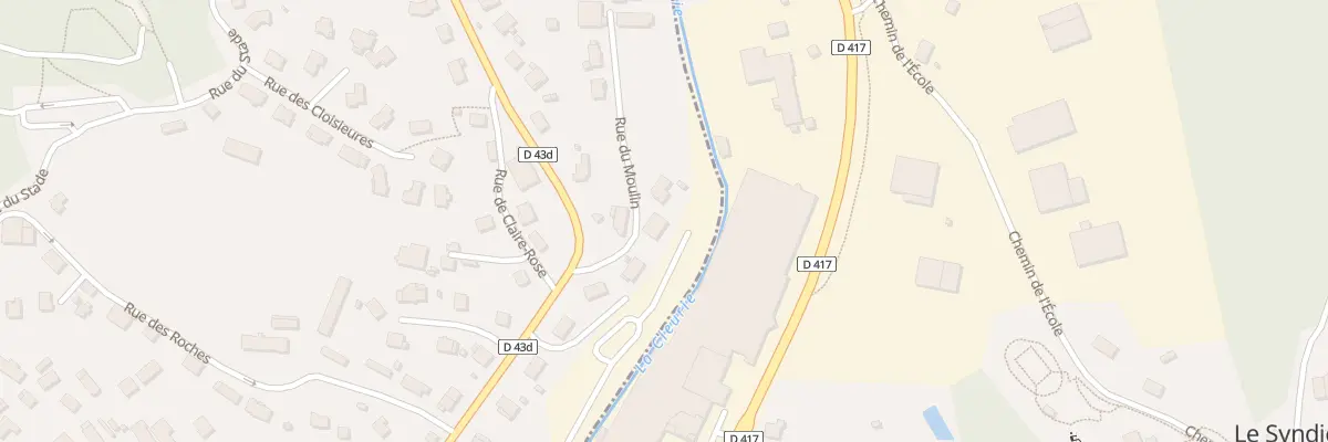 Plan du 8 Rue du Moulin à Saint-Amé