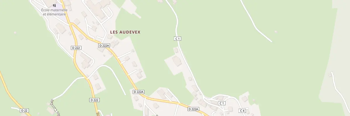 Plan du 385 Rte du Perron à Vacheresse