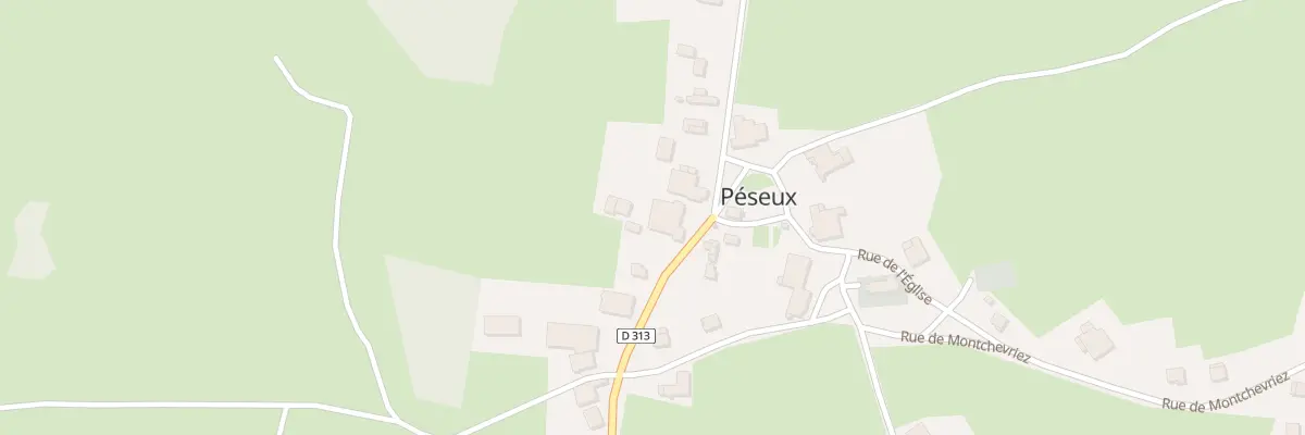 Plan du 4 Rue des Gelines à Péseux