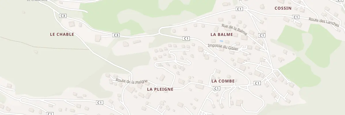 Plan du 209 Imp des Hauts de Verchaix à Verchaix