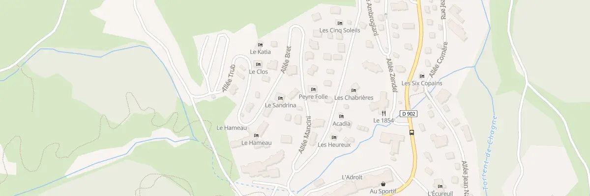 Plan du 145A All Mancini à Vars