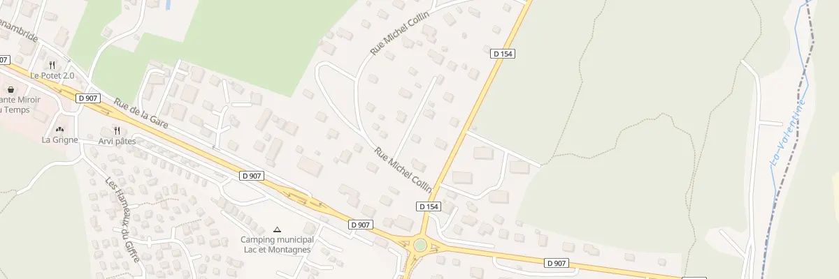 Plan du 30 Imp de la Vigne à Verchaix