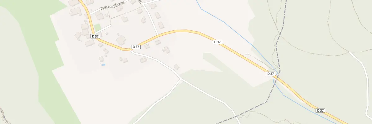 Plan du 1 Rue des Vignottes au Vernoy