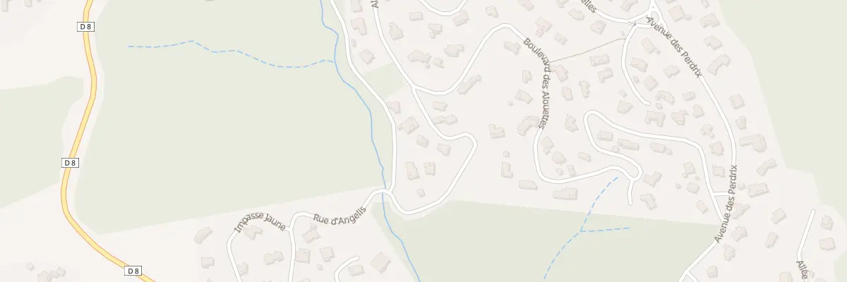 Plan du 217 Bd des Grives à Roquebrune-sur-Argens