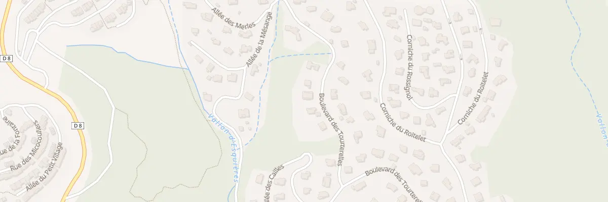 Plan du 377 Bd des Tourterelles à Roquebrune-sur-Argens