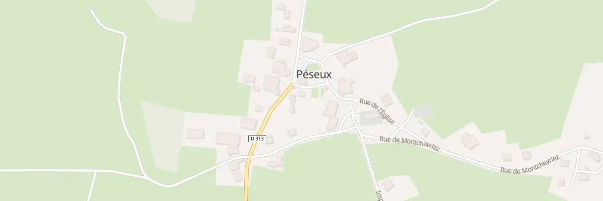 Plan du 5 Pl des Tilleuls à Péseux