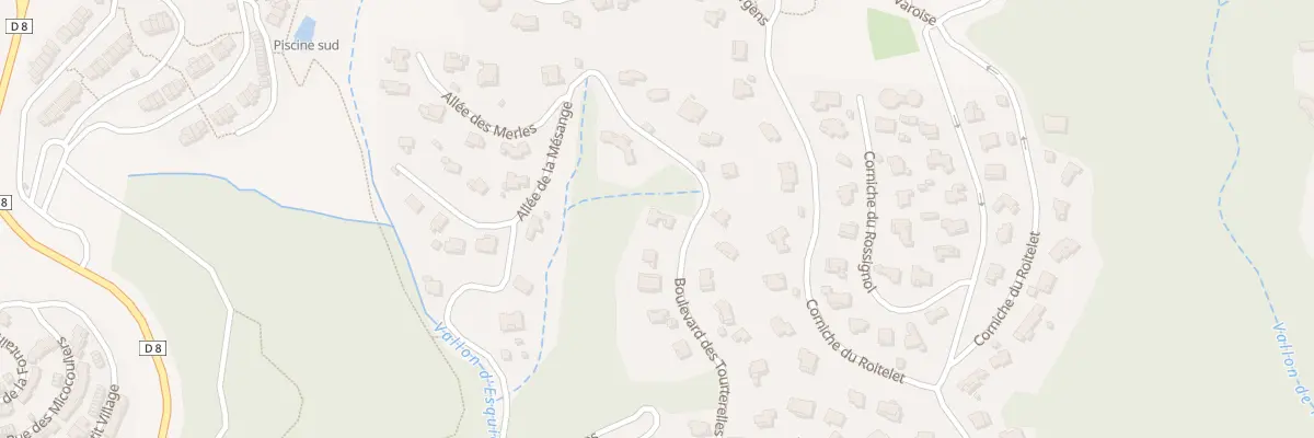 Plan du 431 Bd des Tourterelles à Roquebrune-sur-Argens