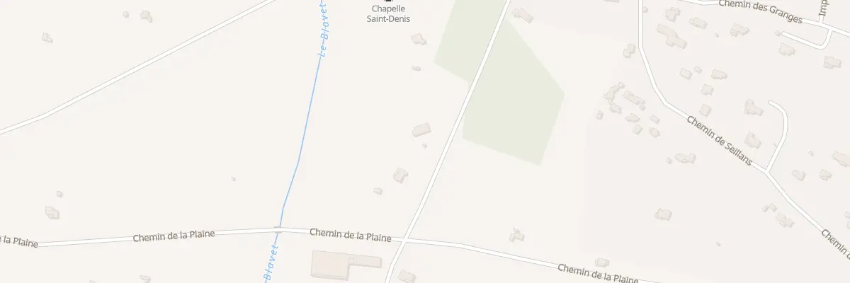 Plan du 200 Rue Traverse Saint Denis à Bagnols-en-Forêt
