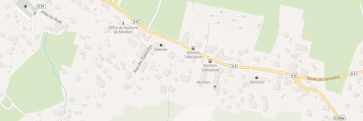 Plan du 43 Rue d’Honoraz à Morillon