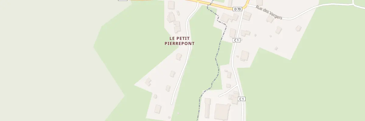 Plan du 5 Rue le Petit Pierrepont à Pierrepont-sur-l’Arentèle