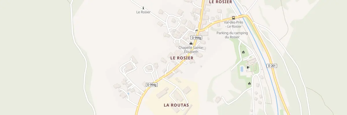 Plan du 1 Pas du Canal à Val-des-Prés