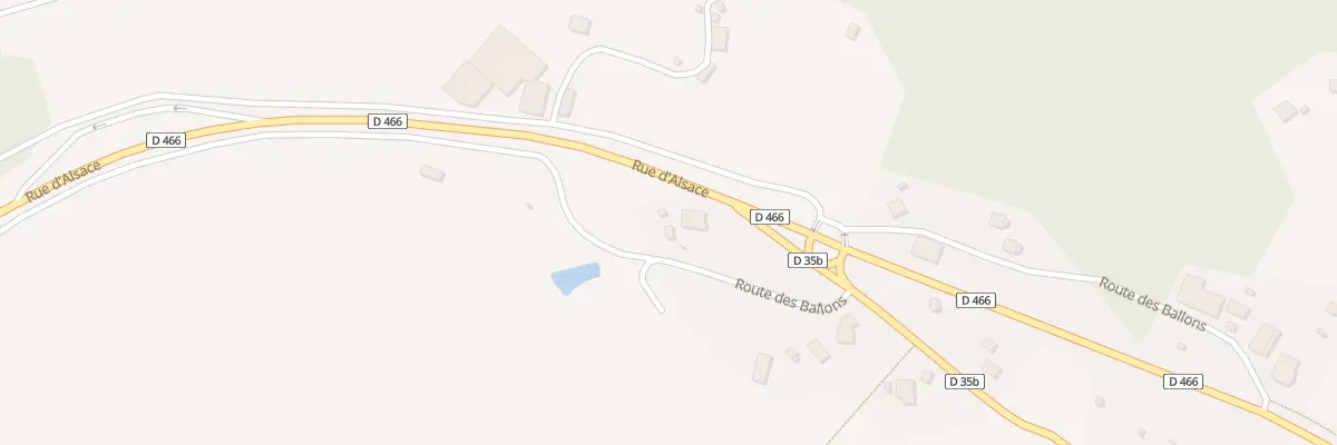 Plan du 2 Rte des Ballons à Rupt-sur-Moselle