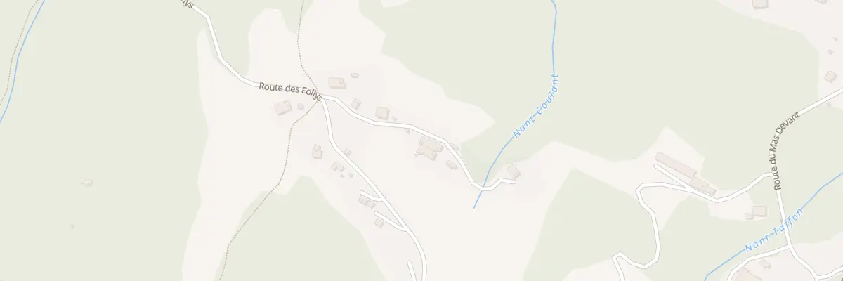 Plan du 170 Rte des Chavonnes à Morillon