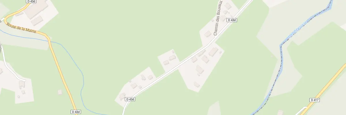 Plan du 21C Rte de St Ame à Cleurie