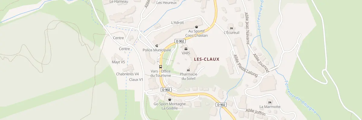 Plan du 87 Crs Fontanarosa à Vars