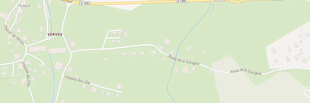 Plan du 799 Rte de Grangeat à Domancy