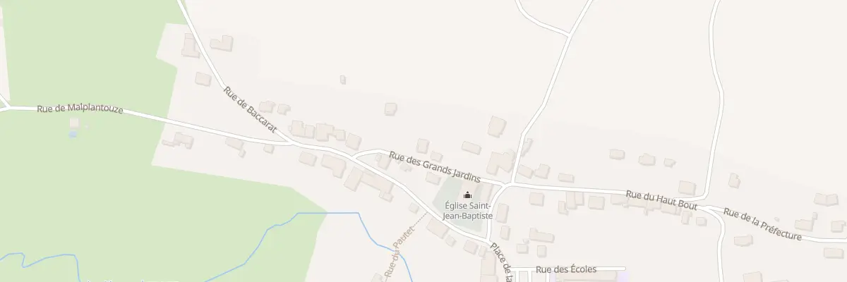 Plan du 6 Rue des Grands Jardins à Brû