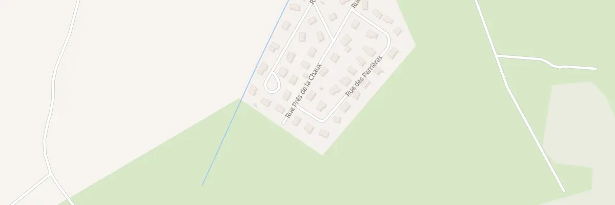 Plan du 13 Rue Pres de la Chaux à Champey