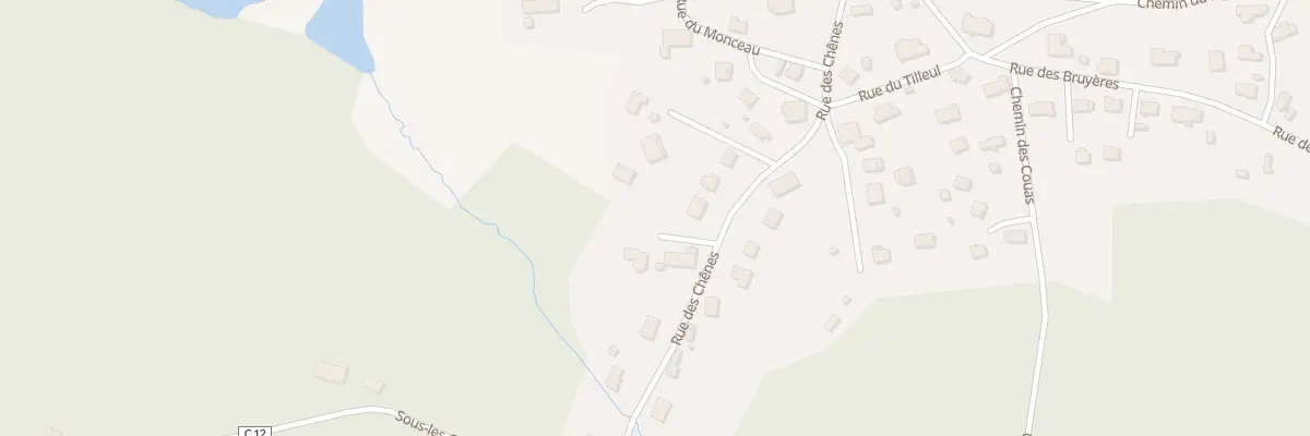 Plan du 28A Rue des Chênes à Champagney