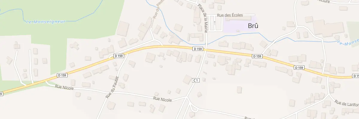 Plan du 5 Rue de Lorraine à Brû