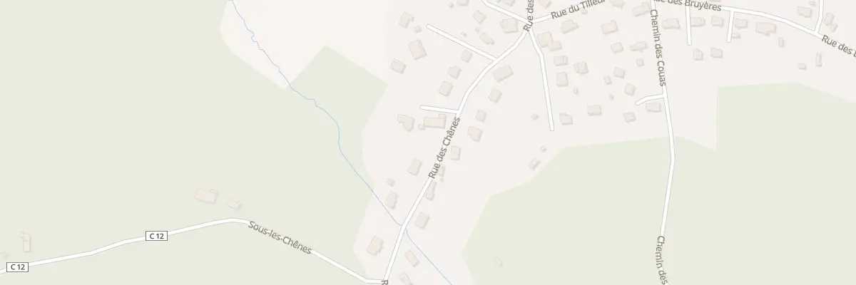 Plan du 30 Rue des Chênes à Champagney